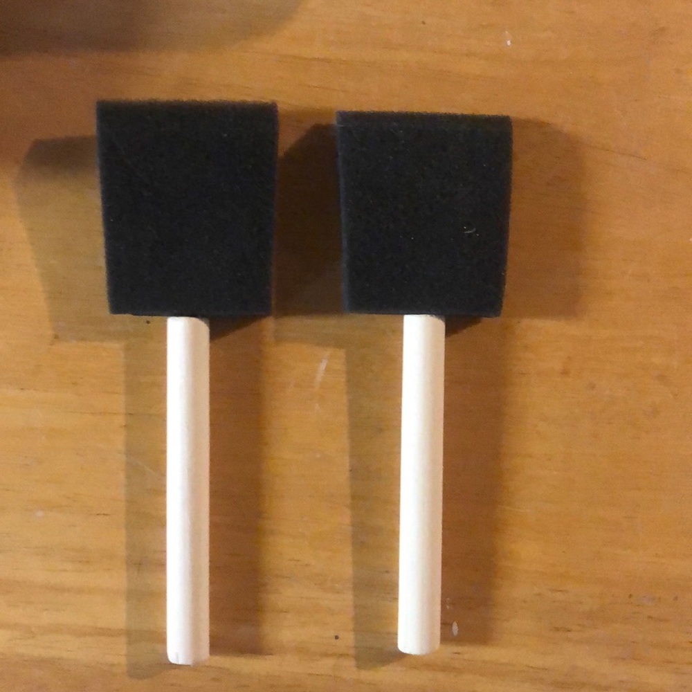 Foam paint brushes - Picture 2 of 3